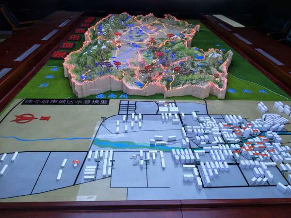 蘭州沙盤(pán)地圖制作